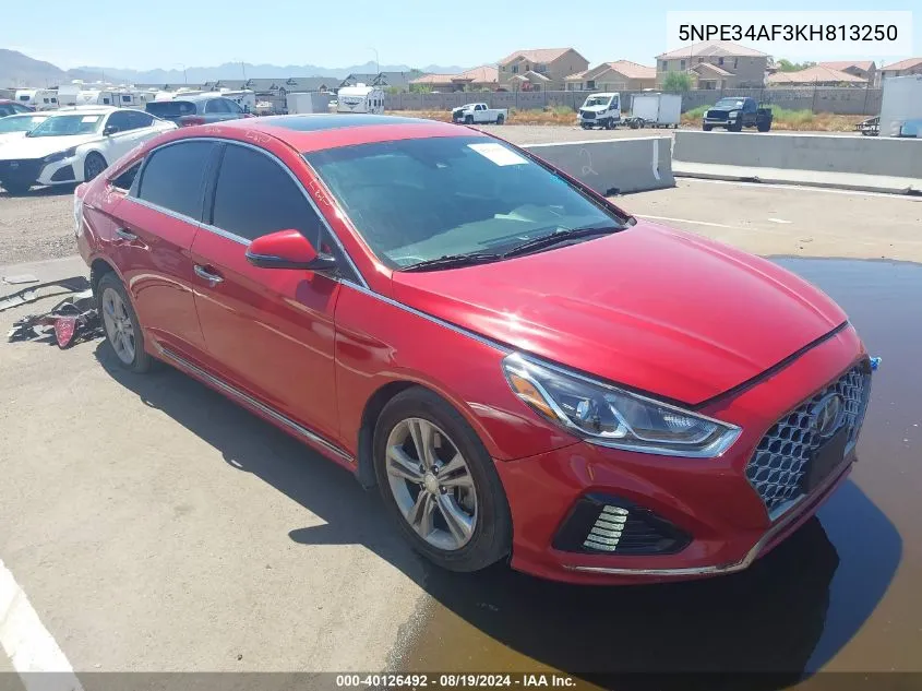 5NPE34AF3KH813250 2019 Hyundai Sonata Sport