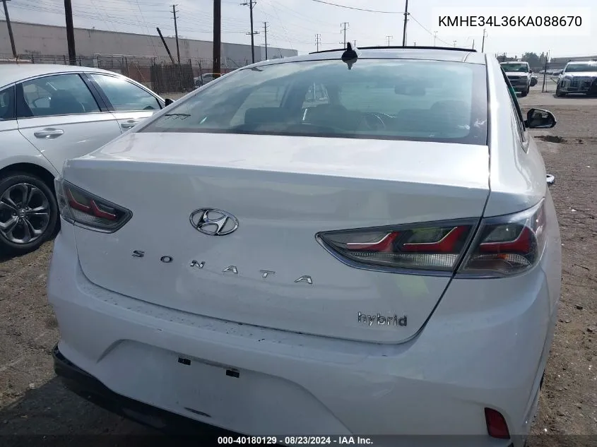 KMHE34L36KA088670 2019 Hyundai Sonata Hybrid Limited