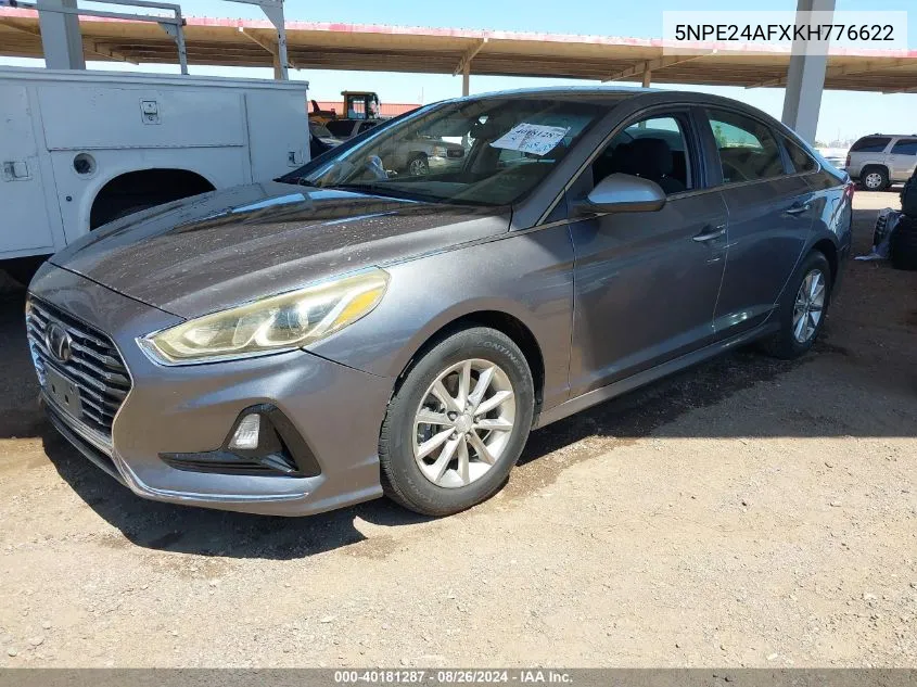 5NPE24AFXKH776622 2019 Hyundai Sonata Se