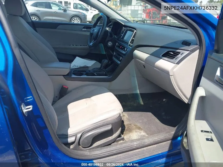 5NPE24AFXKH736332 2019 Hyundai Sonata Se