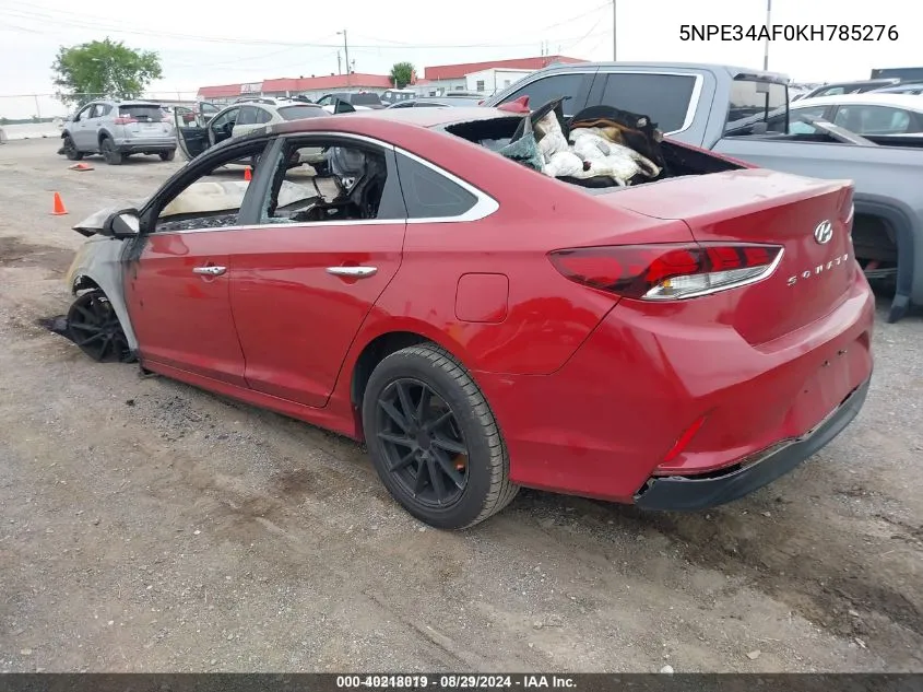 5NPE34AF0KH785276 2019 Hyundai Sonata Sel