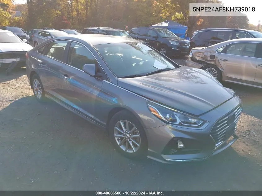 2019 Hyundai Sonata Se VIN: 5NPE24AF8KH739018 Lot: 40656500