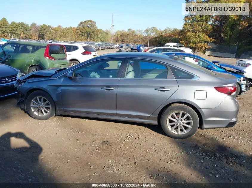 5NPE24AF8KH739018 2019 Hyundai Sonata Se