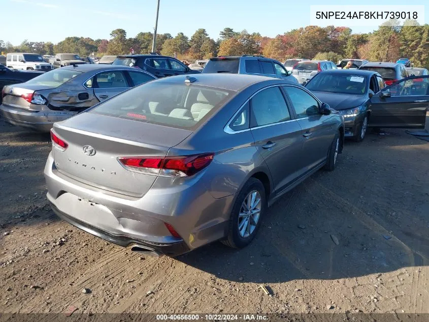 5NPE24AF8KH739018 2019 Hyundai Sonata Se