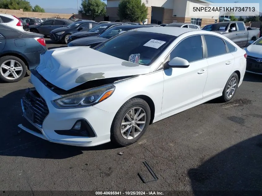 2019 Hyundai Sonata Se VIN: 5NPE24AF1KH734713 Lot: 40695941