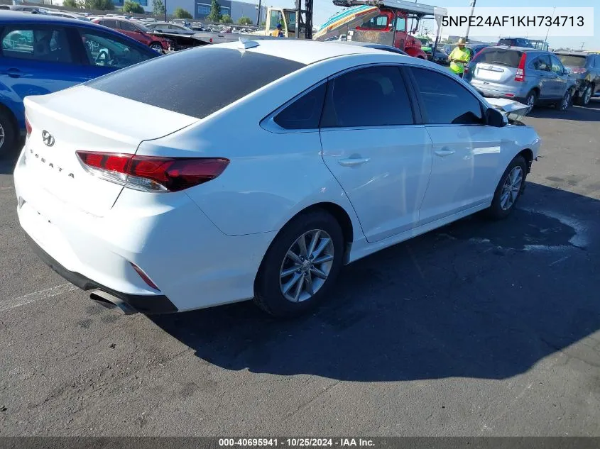 2019 Hyundai Sonata Se VIN: 5NPE24AF1KH734713 Lot: 40695941