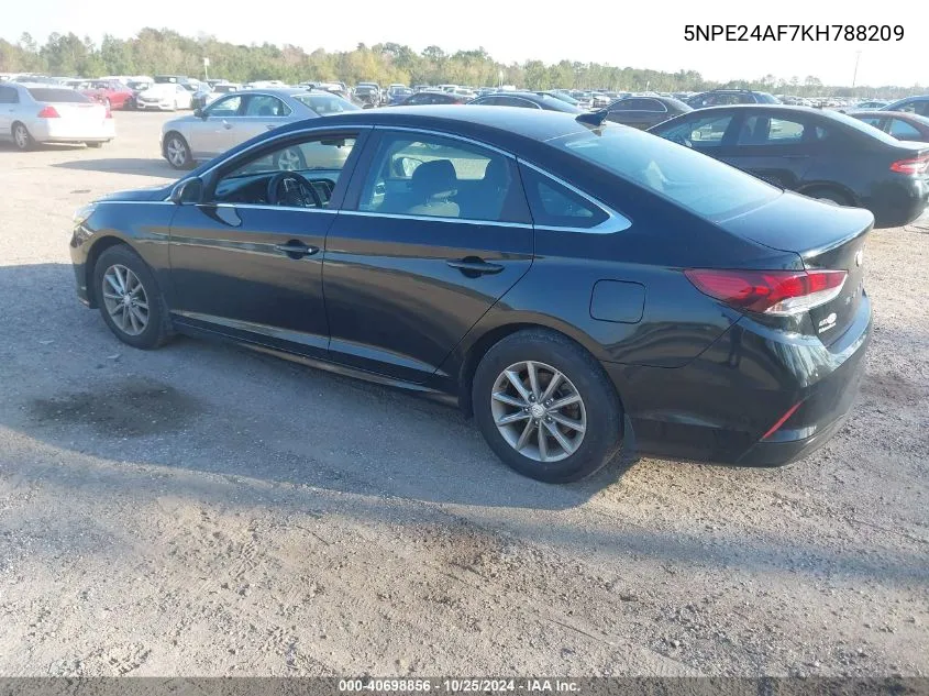 2019 Hyundai Sonata Se VIN: 5NPE24AF7KH788209 Lot: 40698856