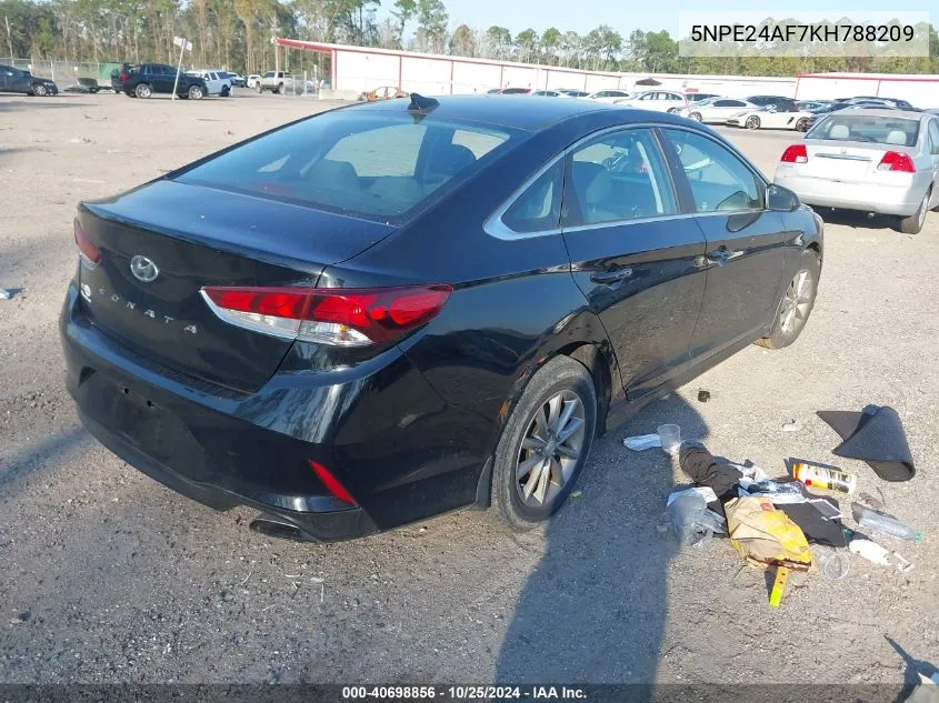 2019 Hyundai Sonata Se VIN: 5NPE24AF7KH788209 Lot: 40698856