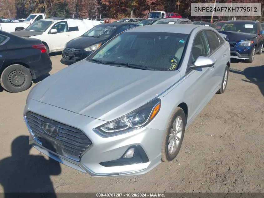 2019 Hyundai Sonata Se VIN: 5NPE24AF7KH779512 Lot: 40707207