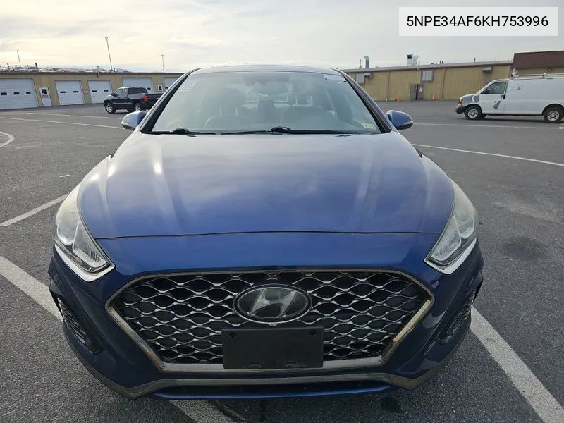 2019 Hyundai Sonata Limited/Sel/Sport VIN: 5NPE34AF6KH753996 Lot: 40781864