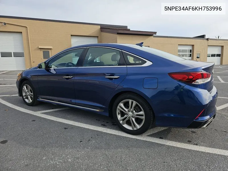 2019 Hyundai Sonata Limited/Sel/Sport VIN: 5NPE34AF6KH753996 Lot: 40781864