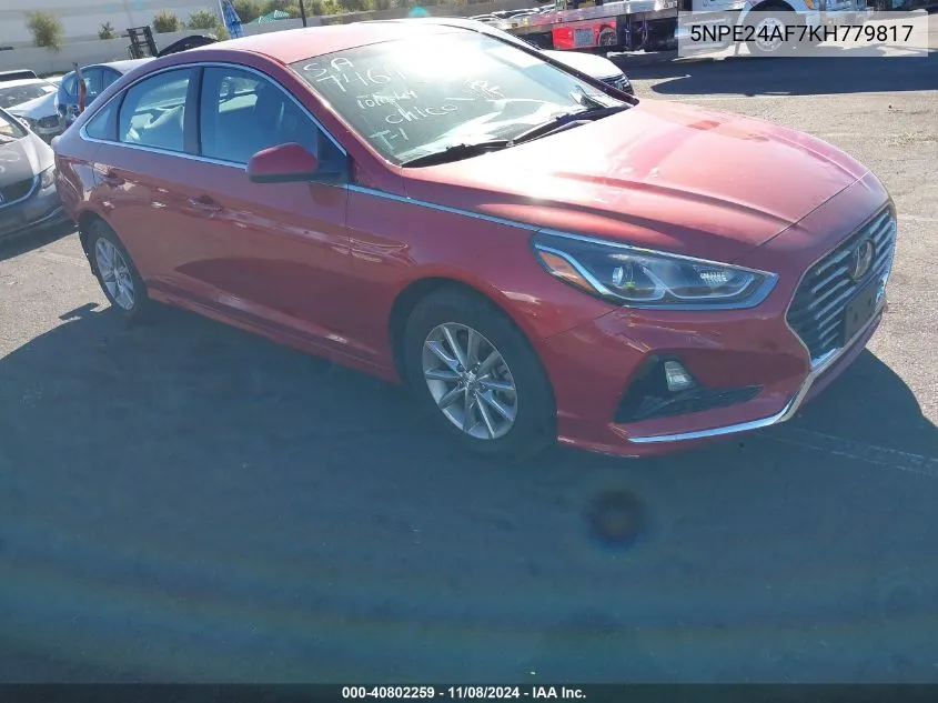 5NPE24AF7KH779817 2019 Hyundai Sonata Se