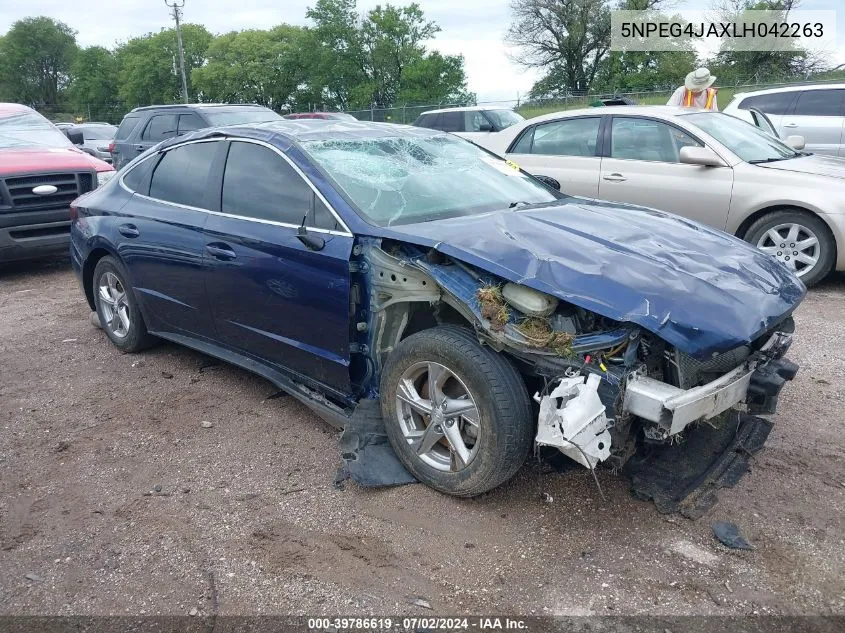 5NPEG4JAXLH042263 2020 Hyundai Sonata Se