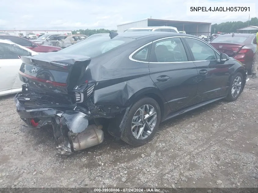 5NPEL4JA0LH057091 2020 Hyundai Sonata Sel