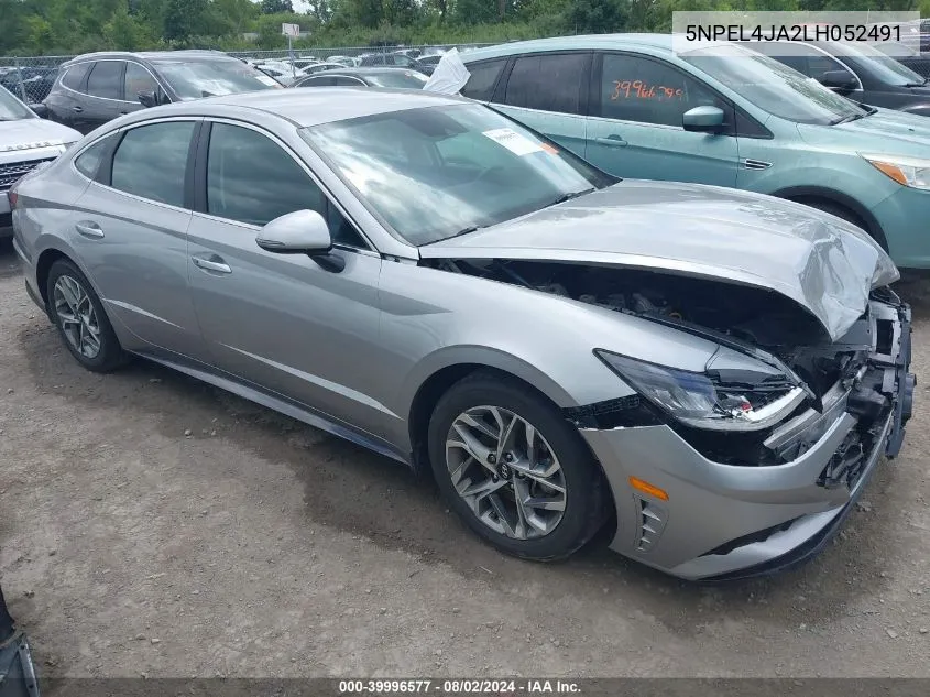 5NPEL4JA2LH052491 2020 Hyundai Sonata Sel