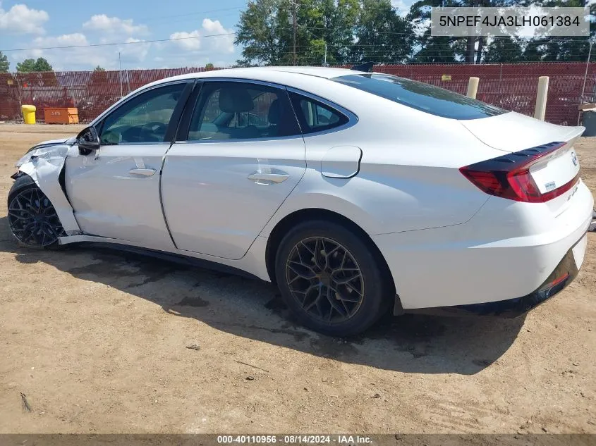 5NPEF4JA3LH061384 2020 Hyundai Sonata Sel