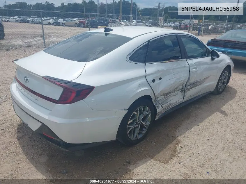 5NPEL4JA0LH056958 2020 Hyundai Sonata Sel