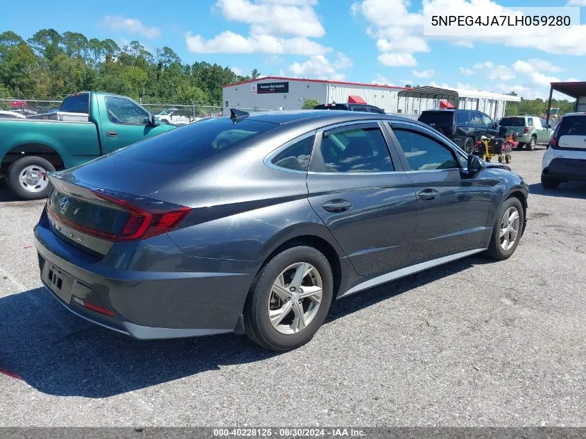 5NPEG4JA7LH059280 2020 Hyundai Sonata Se