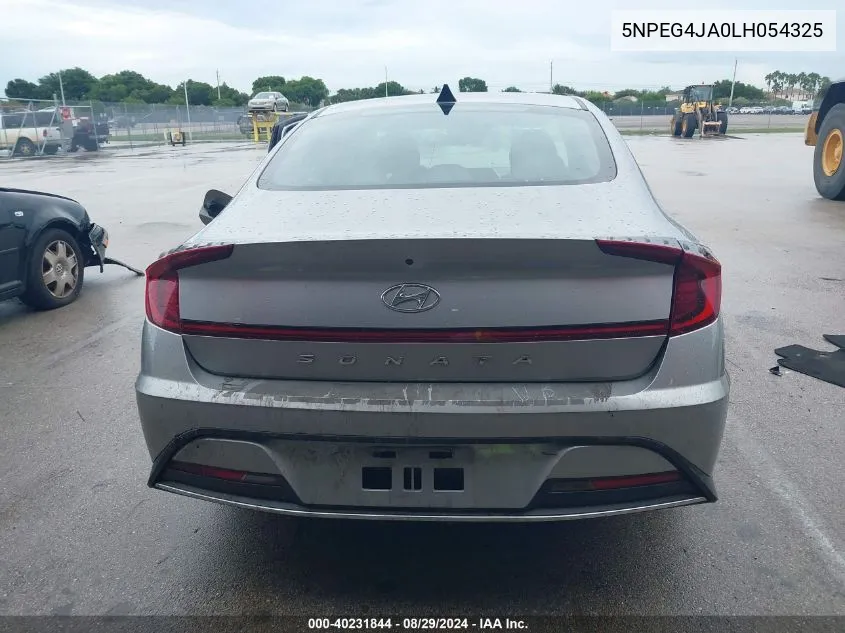 2020 Hyundai Sonata Se VIN: 5NPEG4JA0LH054325 Lot: 40231844