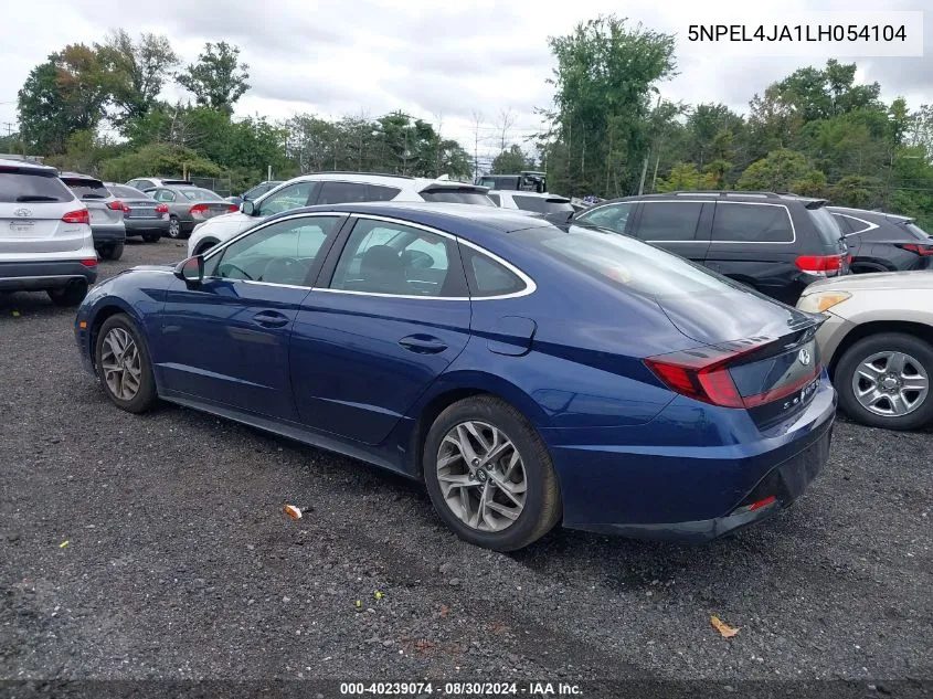 5NPEL4JA1LH054104 2020 Hyundai Sonata Sel