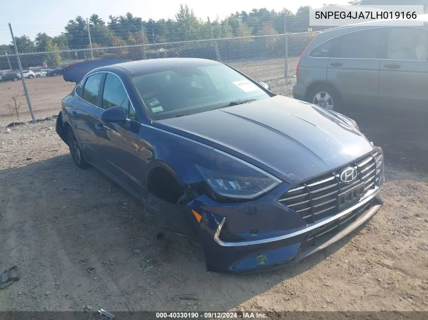 5NPEG4JA7LH019166 2020 Hyundai Sonata Se