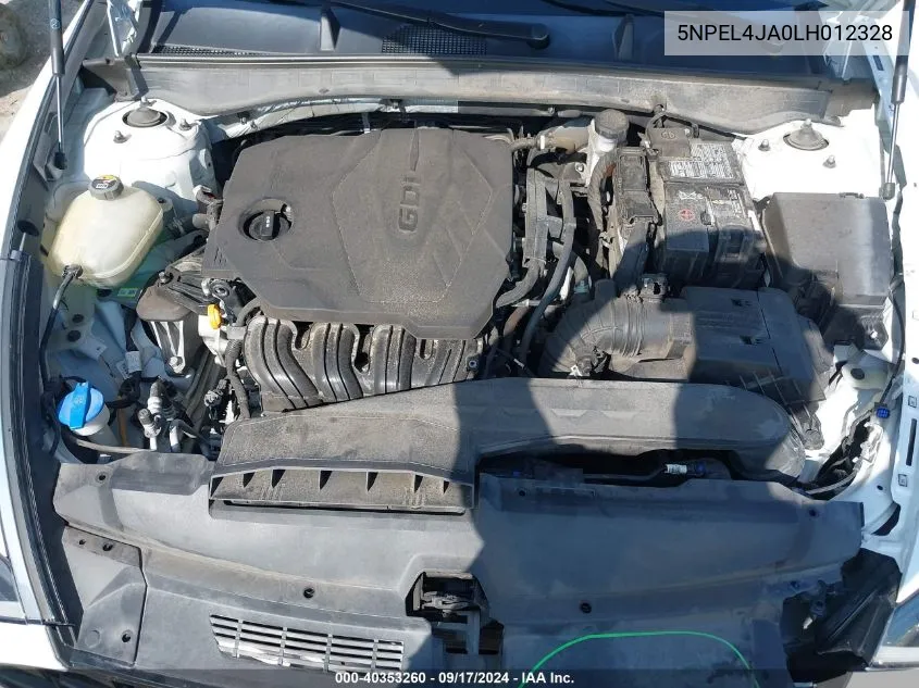 5NPEL4JA0LH012328 2020 Hyundai Sonata Sel