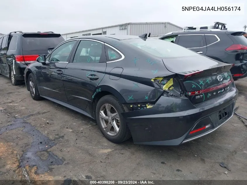 5NPEG4JA4LH056174 2020 Hyundai Sonata Se