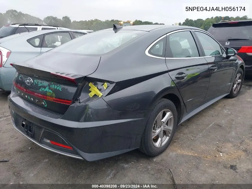 5NPEG4JA4LH056174 2020 Hyundai Sonata Se