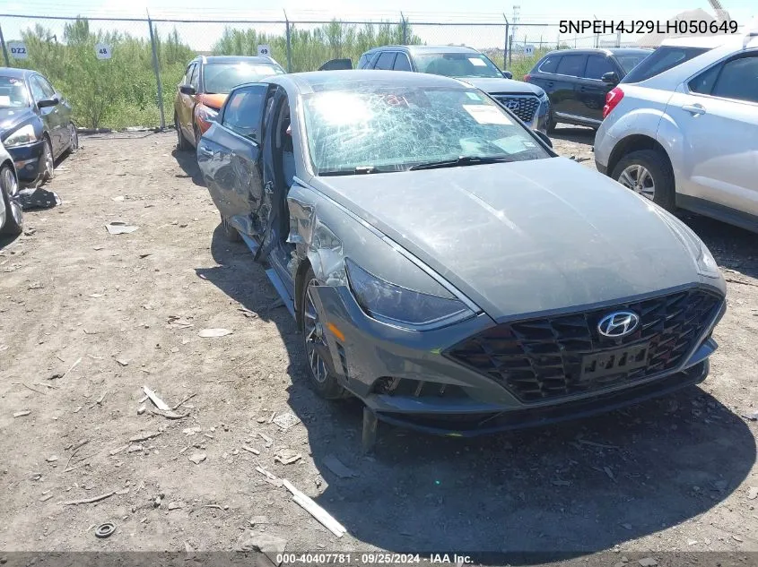 2020 Hyundai Sonata Limited VIN: 5NPEH4J29LH050649 Lot: 40407781