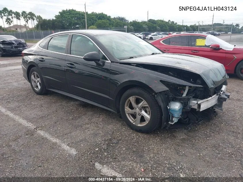 5NPEG4JA1LH043124 2020 Hyundai Sonata Se