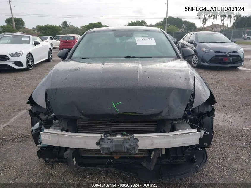 5NPEG4JA1LH043124 2020 Hyundai Sonata Se