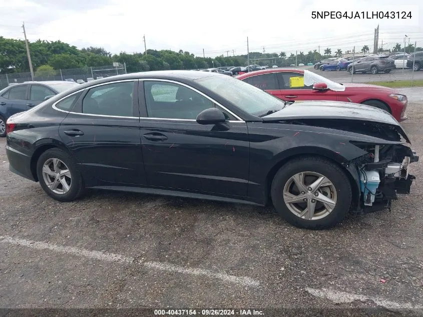 5NPEG4JA1LH043124 2020 Hyundai Sonata Se