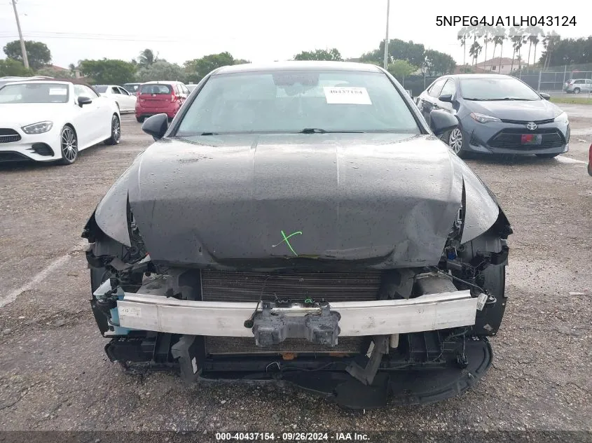 5NPEG4JA1LH043124 2020 Hyundai Sonata Se