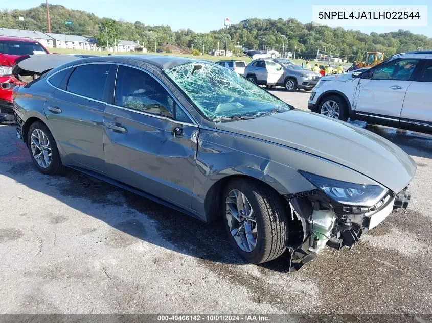 2020 Hyundai Sonata Sel VIN: 5NPEL4JA1LH022544 Lot: 40466142