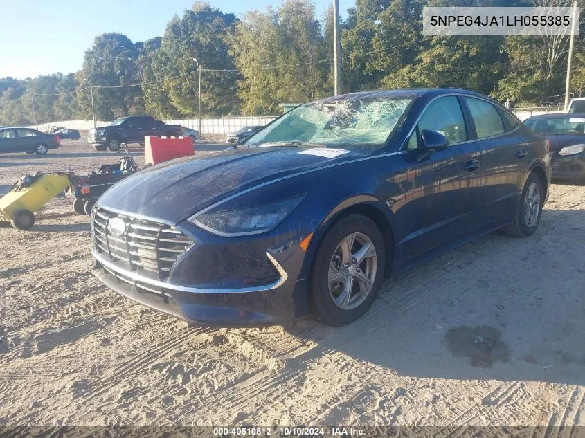 2020 Hyundai Sonata Se VIN: 5NPEG4JA1LH055385 Lot: 40510512