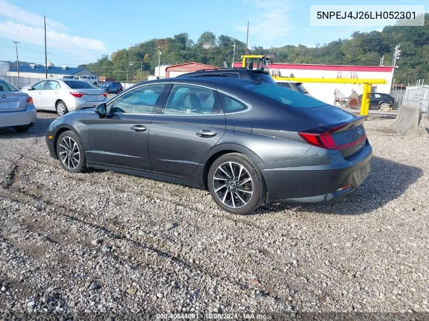 2020 Hyundai Sonata Sel Plus VIN: 5NPEJ4J26LH052301 Lot: 40544091