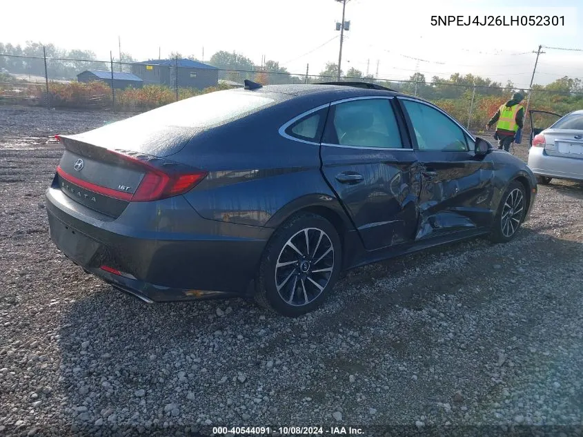 2020 Hyundai Sonata Sel Plus VIN: 5NPEJ4J26LH052301 Lot: 40544091