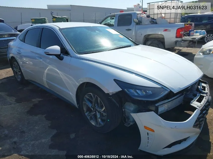 2020 Hyundai Sonata Sel VIN: 5NPEL4JA9LH031623 Lot: 40635812