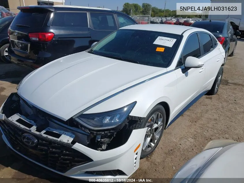 2020 Hyundai Sonata Sel VIN: 5NPEL4JA9LH031623 Lot: 40635812