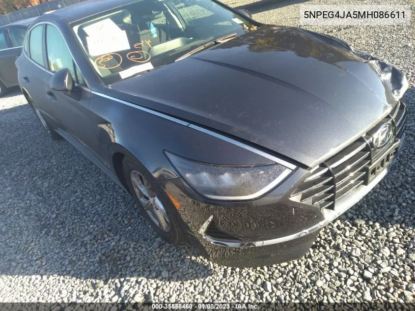 5NPEG4JA5MH086611 2021 Hyundai Sonata Se