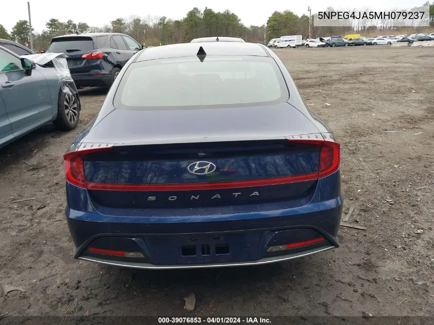 5NPEG4JA5MH079237 2021 Hyundai Sonata Se