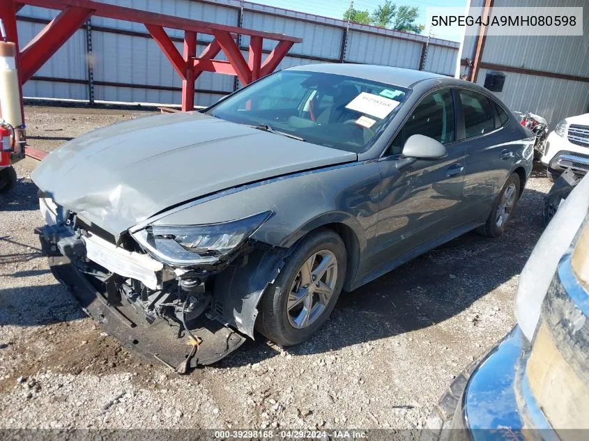 5NPEG4JA9MH080598 2021 Hyundai Sonata Se