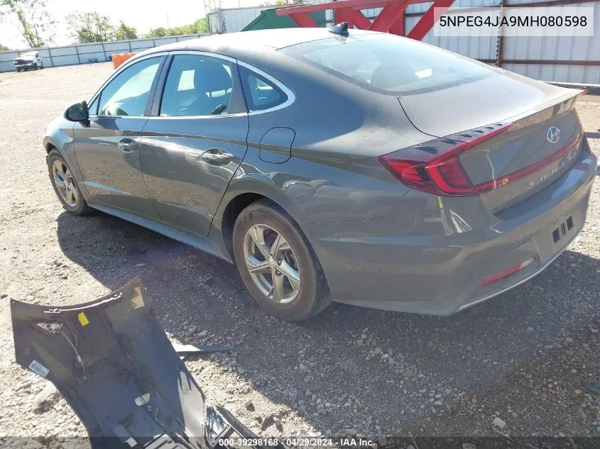 5NPEG4JA9MH080598 2021 Hyundai Sonata Se