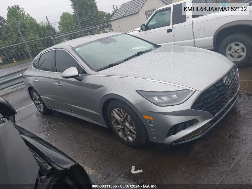 2021 Hyundai Sonata Sel VIN: KMHL64JAXMA152132 Lot: 39331866