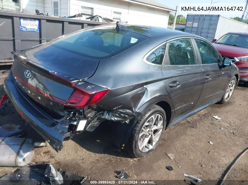 KMHL64JA9MA164742 2021 Hyundai Sonata Sel