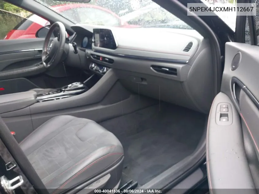 5NPEK4JCXMH112667 2021 Hyundai Sonata N Line