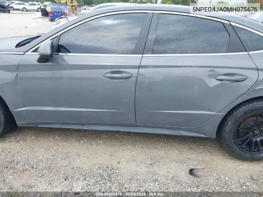 5NPEG4JA0MH075676 2021 Hyundai Sonata Se