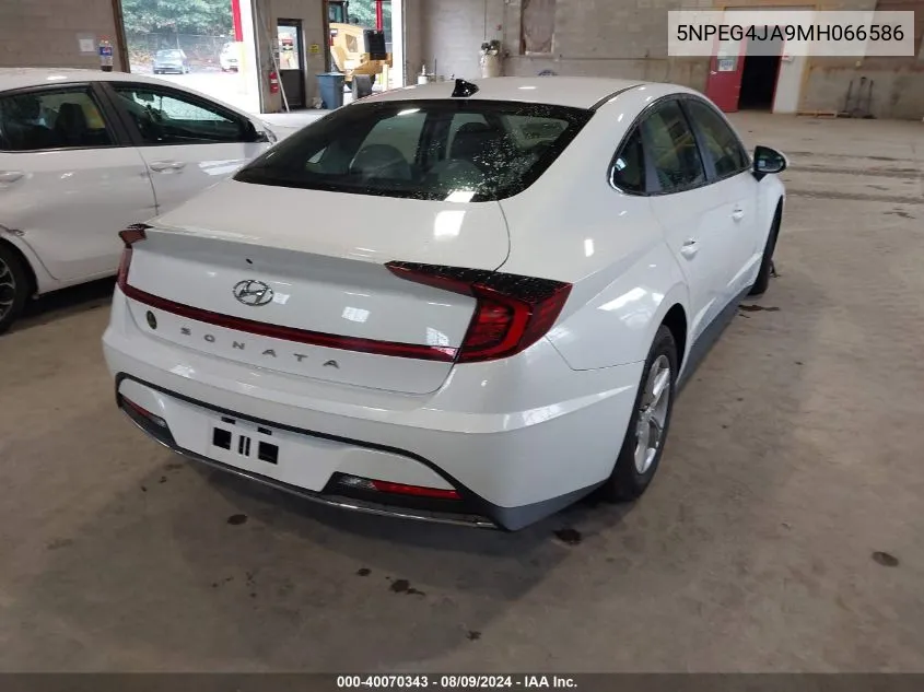 5NPEG4JA9MH066586 2021 Hyundai Sonata Se