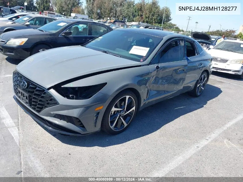 2021 Hyundai Sonata Sel Plus VIN: 5NPEJ4J28MH128277 Lot: 40080999