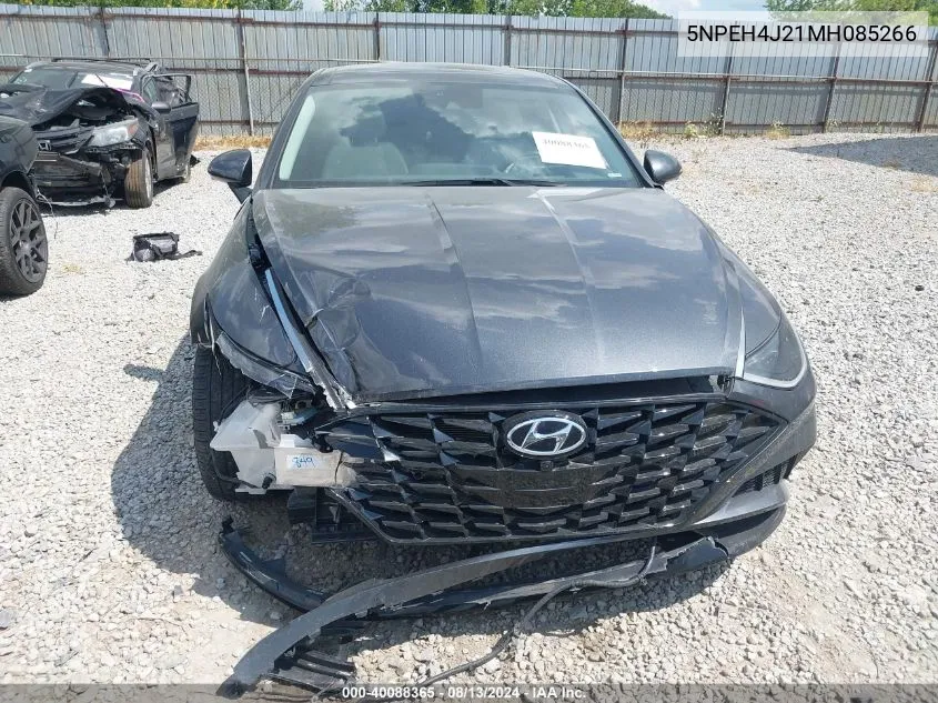 2021 Hyundai Sonata Limited VIN: 5NPEH4J21MH085266 Lot: 40088365